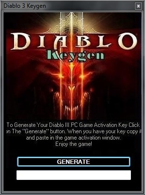 Diablo 3 Key Codes Free